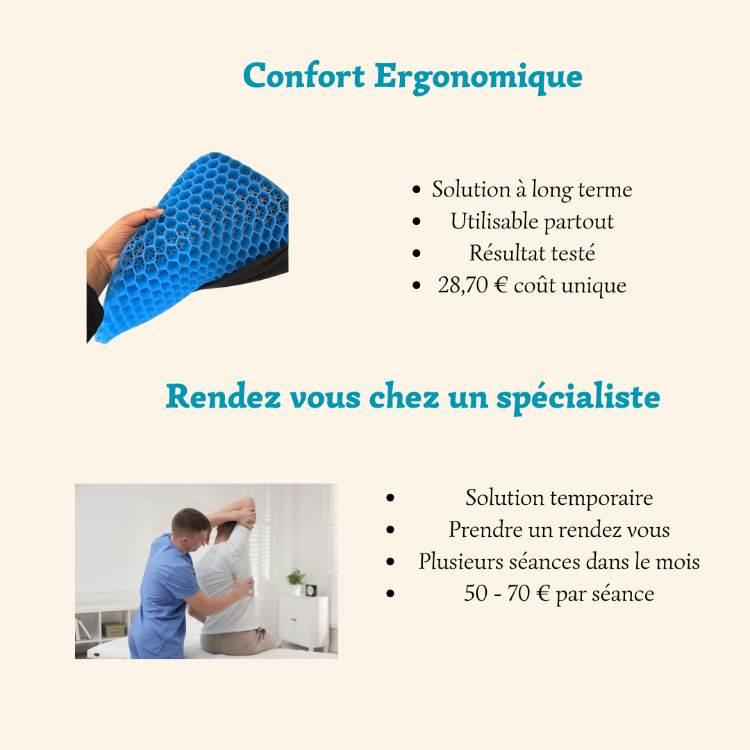 Coussin ergonomique